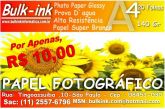 Papel fotografico A4 140 gramas