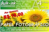 Papel fotografico A4 240 gramas
